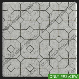 PBR substance preview marble floor 0002